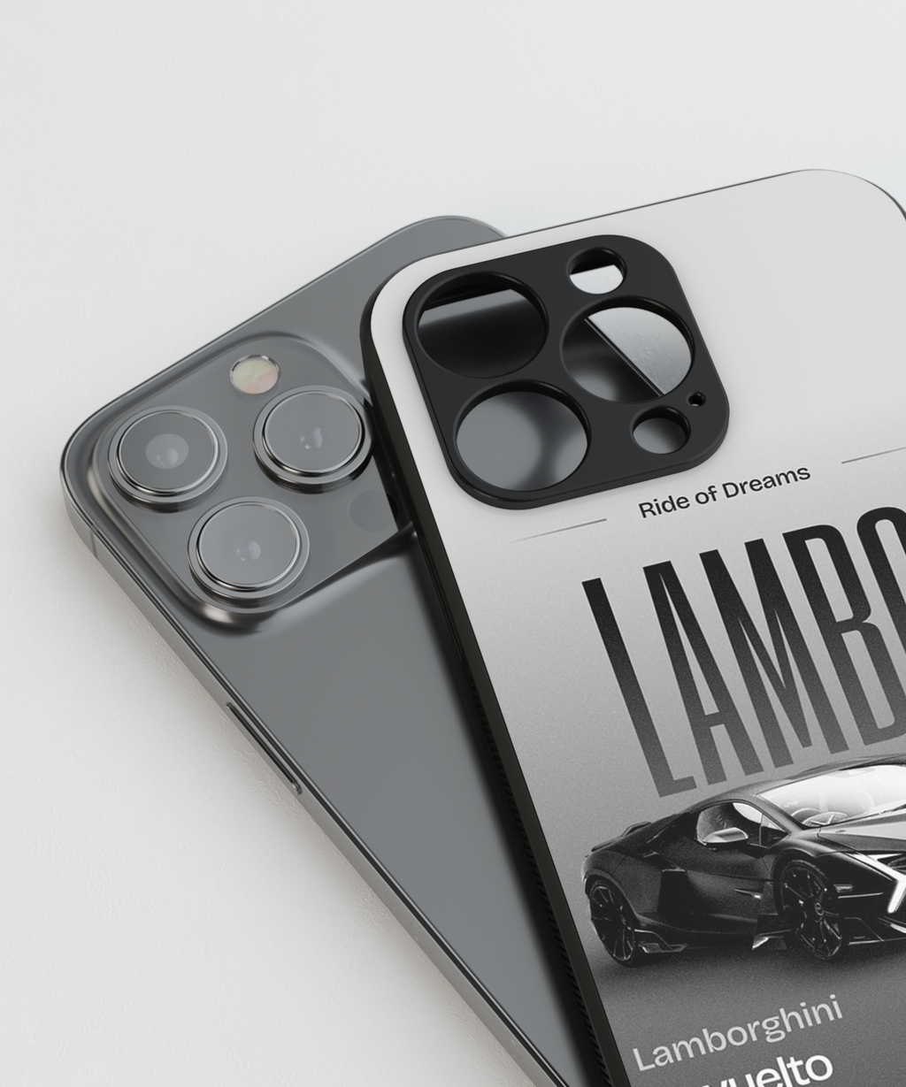 Lambo Glass Case