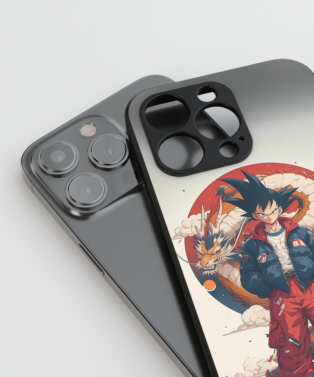 Dragon Goku Glass Case
