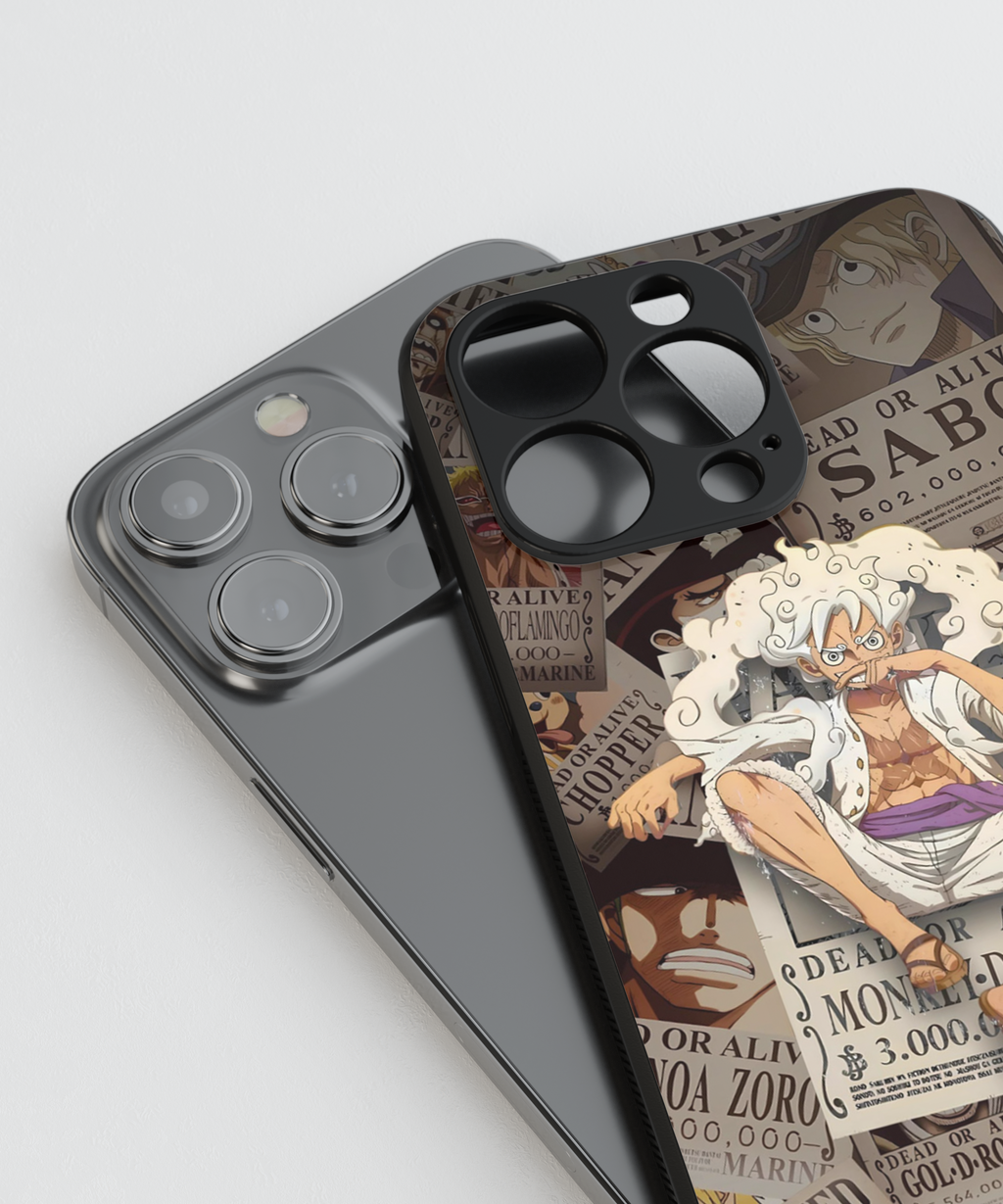 Monkey D. Luffy Glass Case