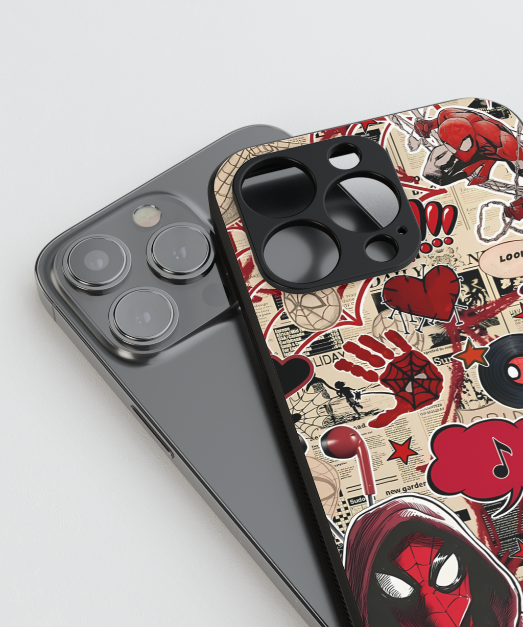 Amazing Spider Man Glass Case