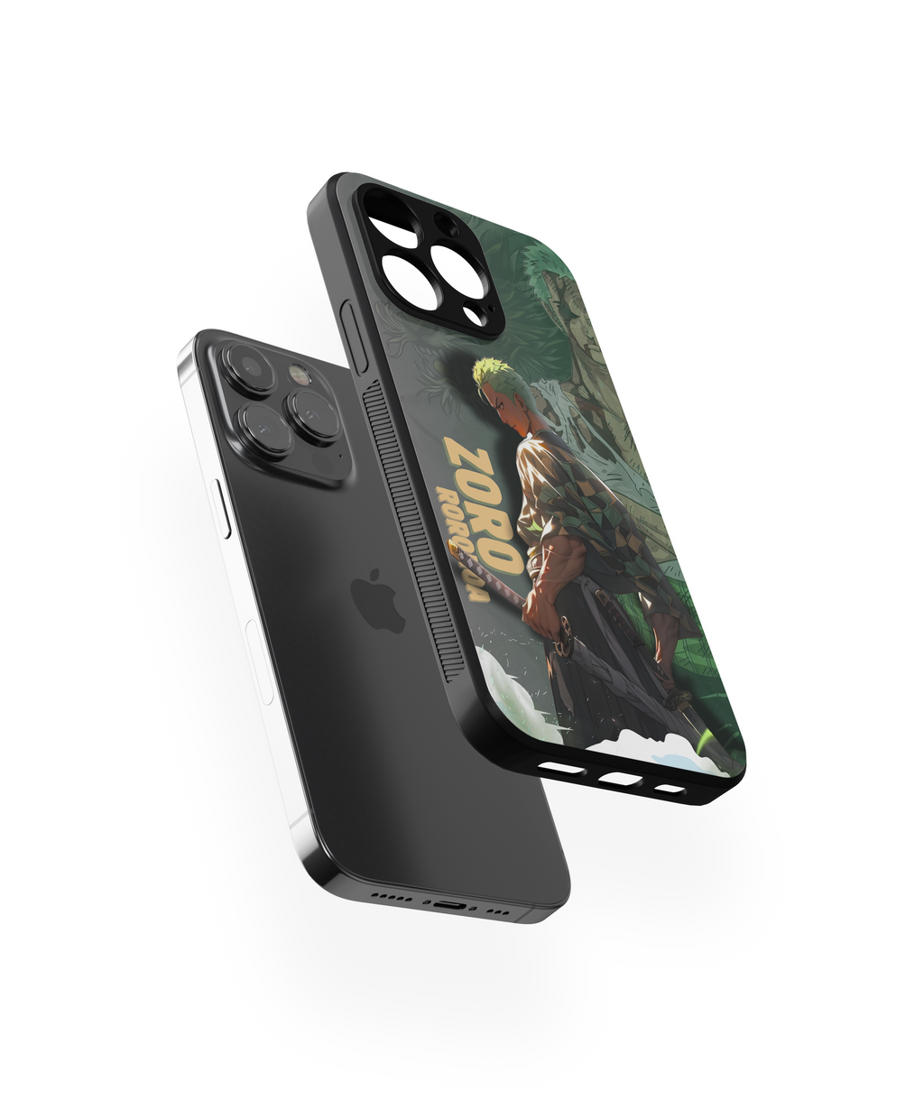 Zoro Asura Mode Glass Case